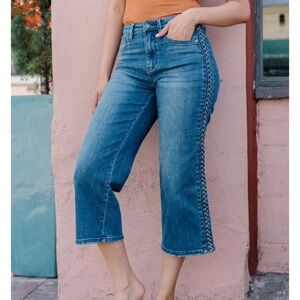 Judy Blue wide leg jeans